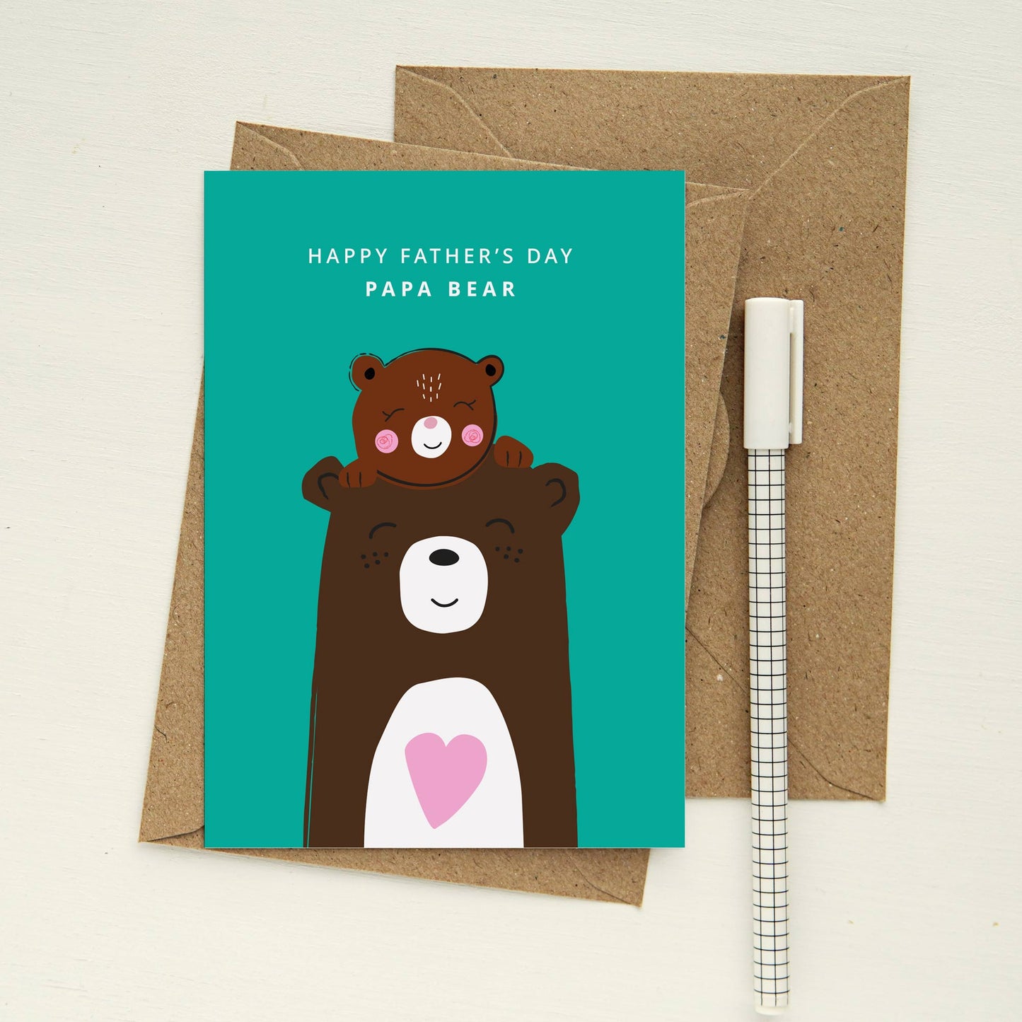 Papa Bear - Father's Day Card