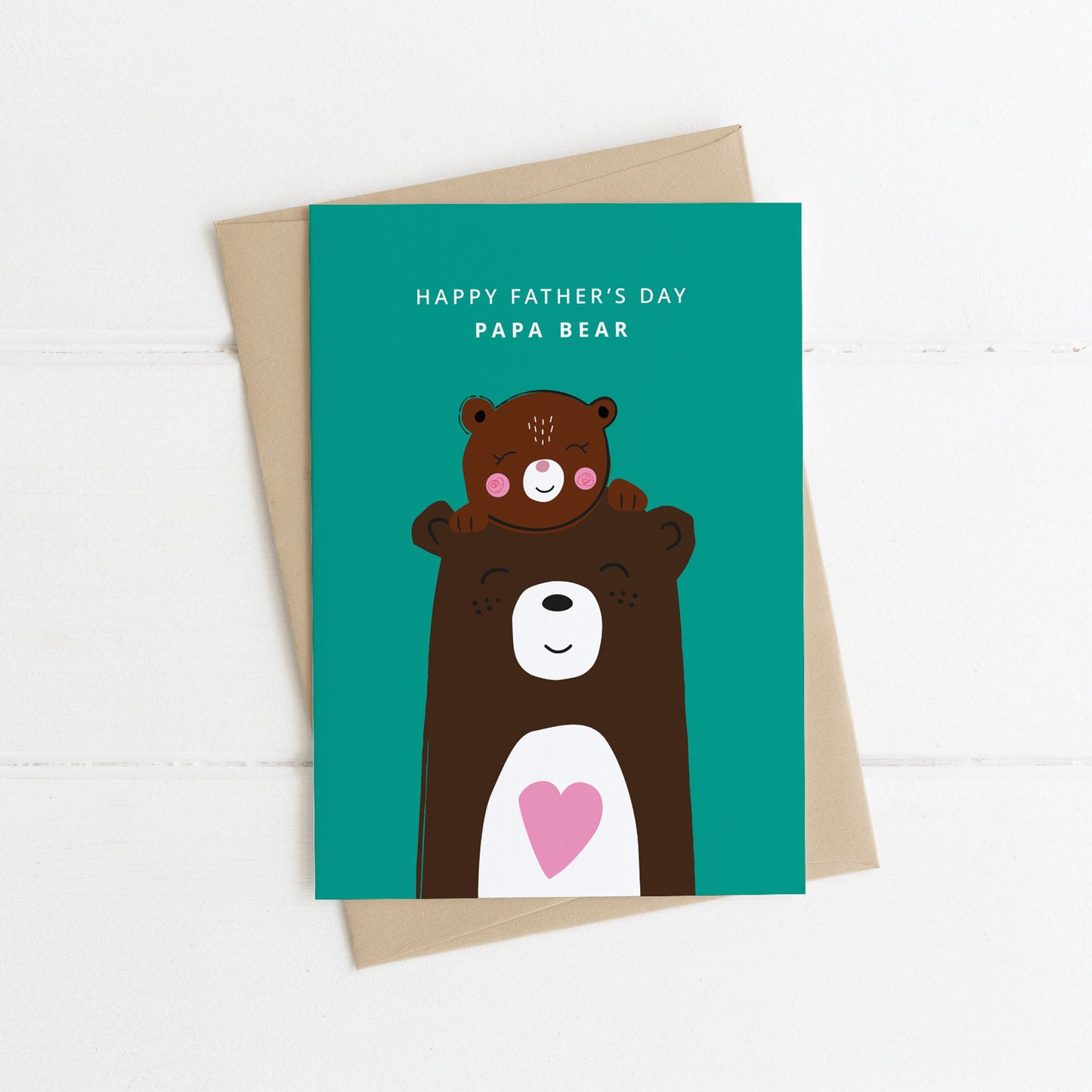 Papa Bear - Father's Day Card