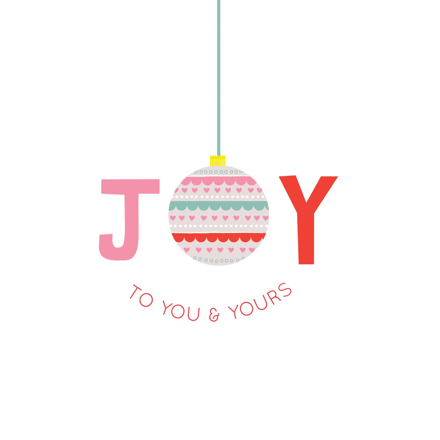 Sending Joy Christmas Card