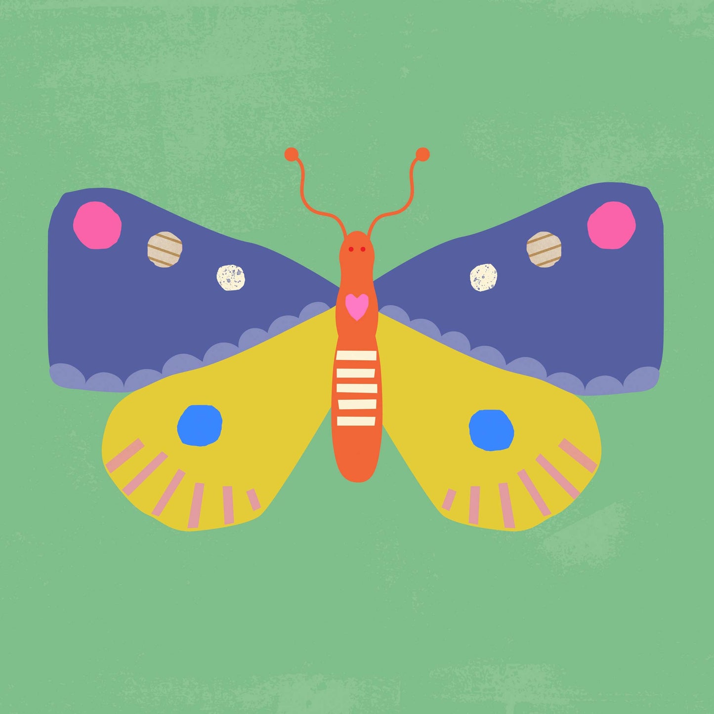 Summer Butterfly Art Print