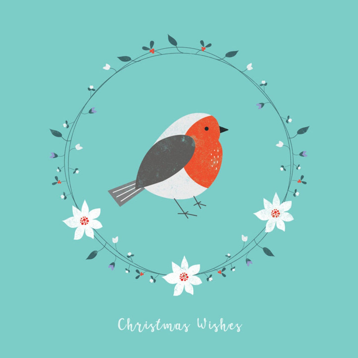 Little Robin Christmas Card