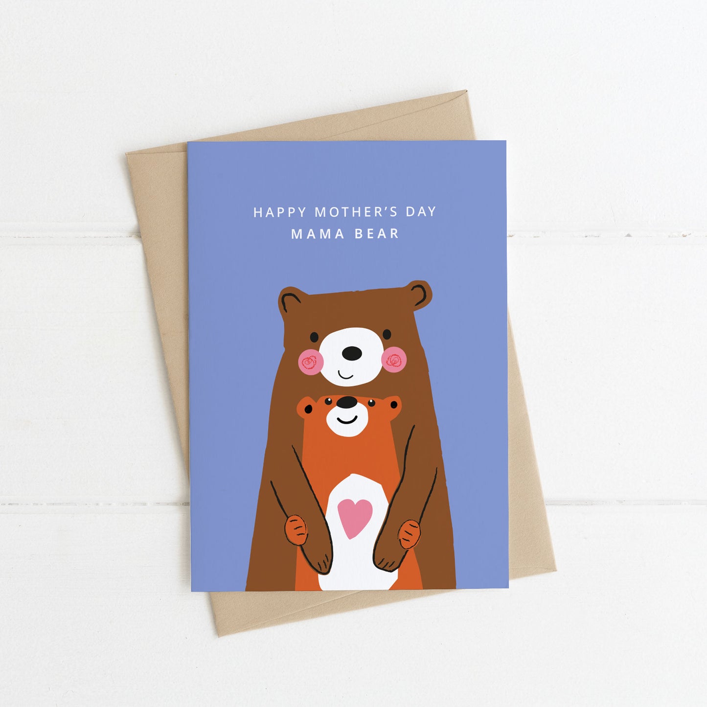Cute Mothers Day Card - Mama Bear