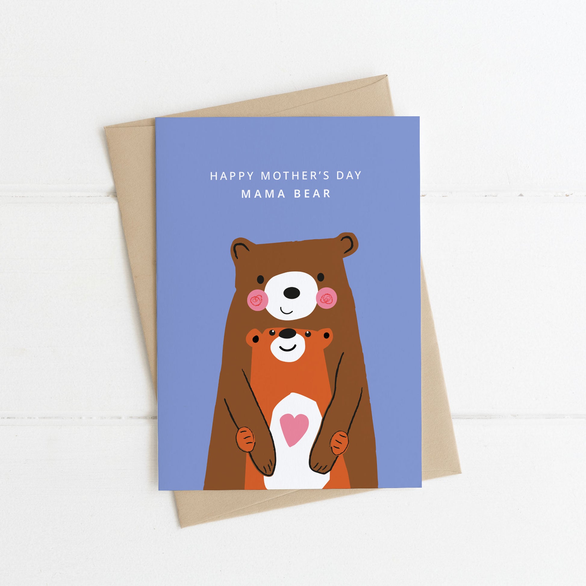 Cute Mothers Day Card - Mama Bear