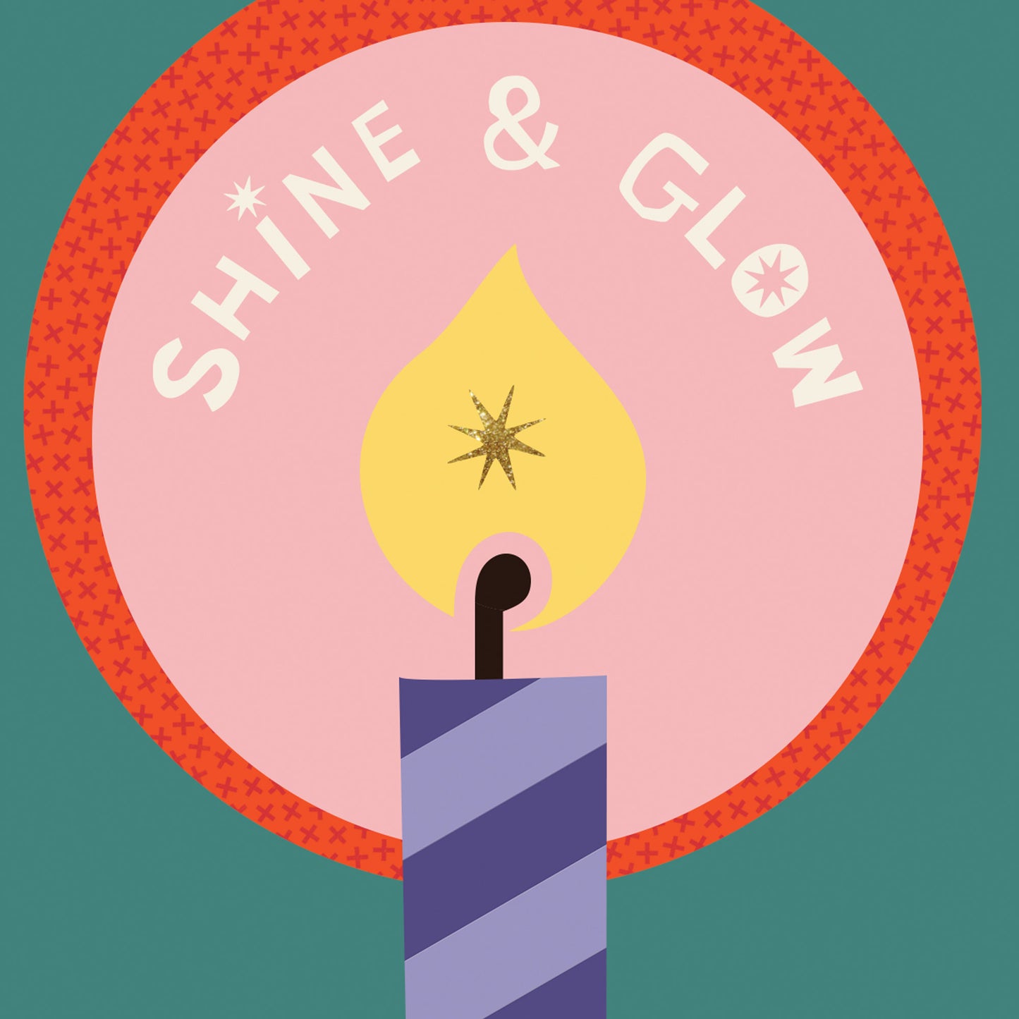 Shine & Glow Christmas Card