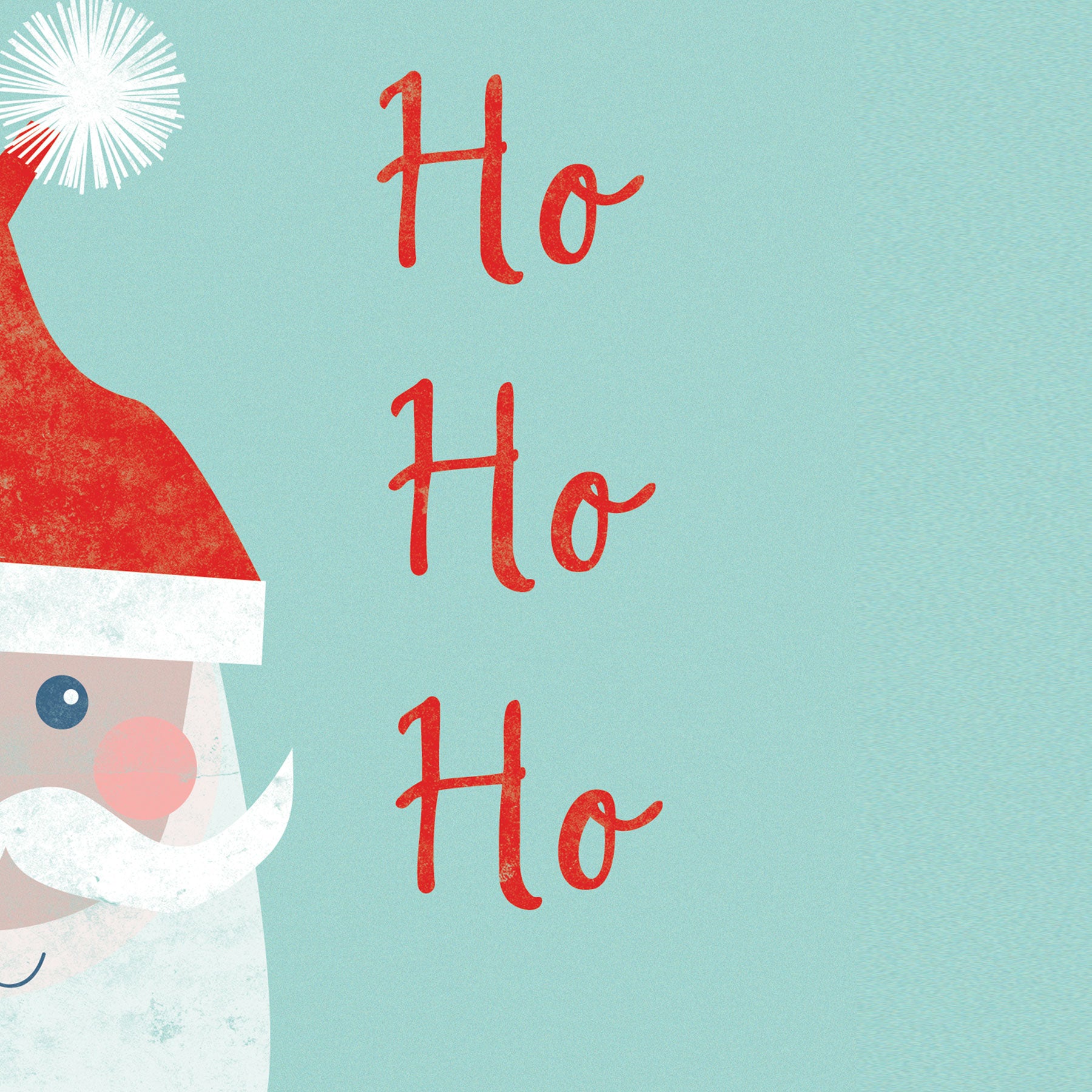 Lilly and Bright Ho Ho Christmas Card