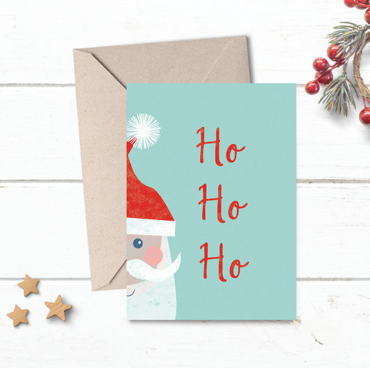 Lilly and Bright Ho Ho Christmas Card