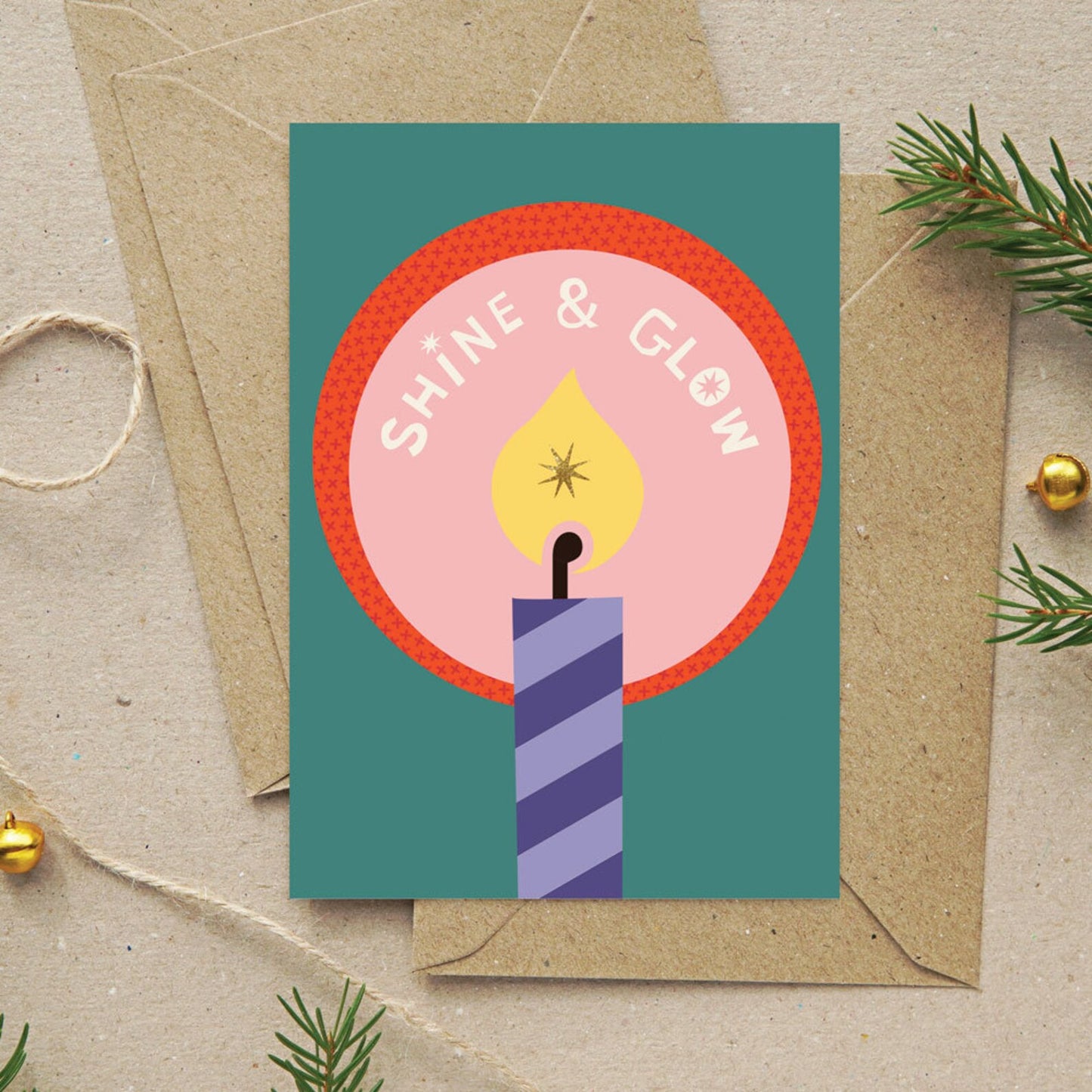 Shine & Glow Christmas Card