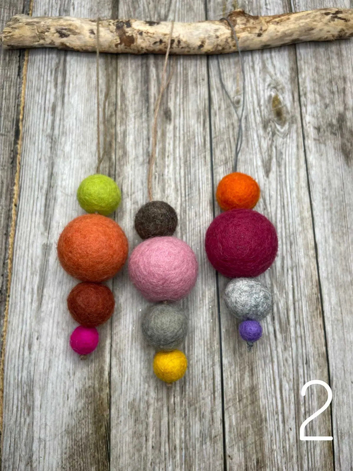 Lilly & Bright Felt Hanging Christmas Decorations