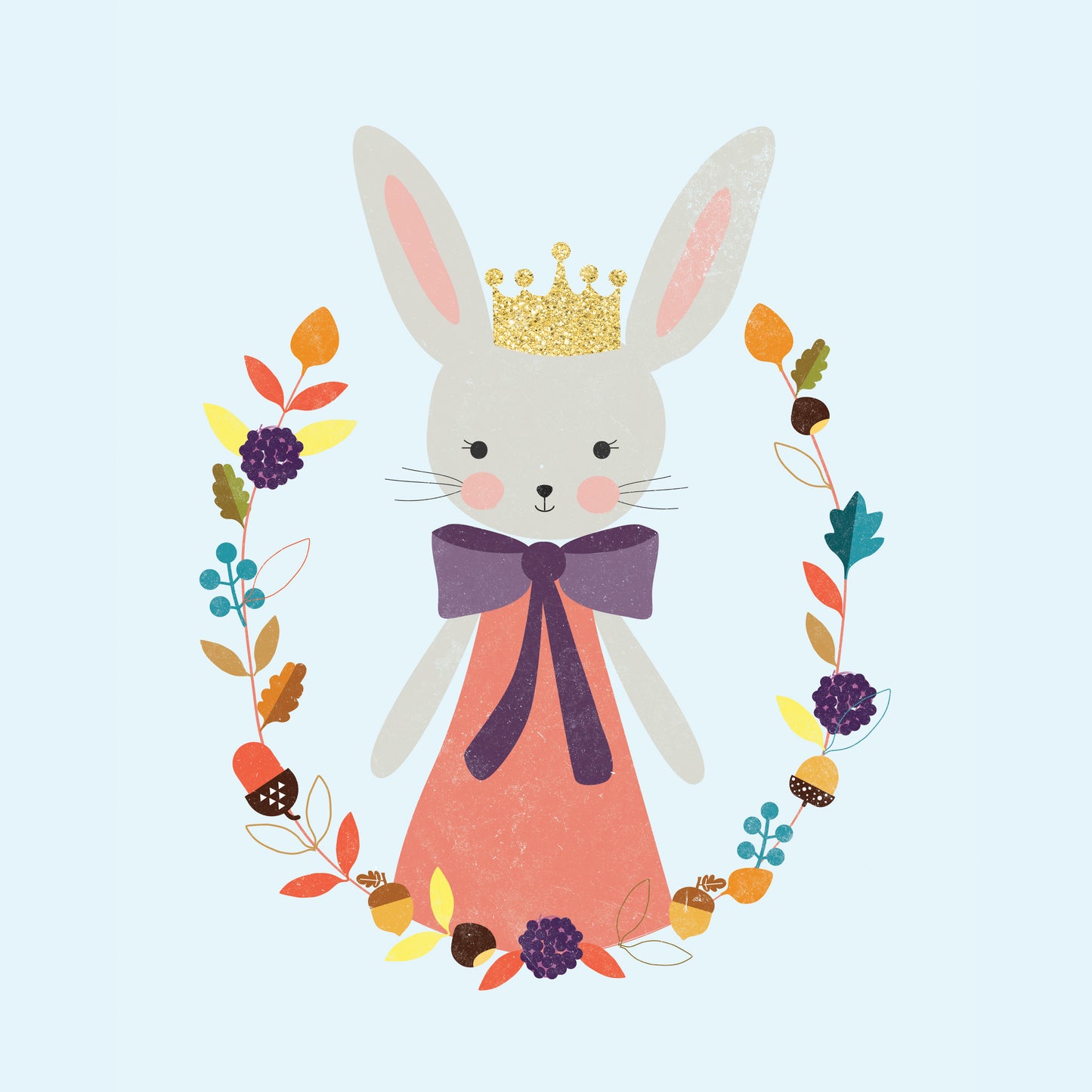 Personalised Bunny Art Print