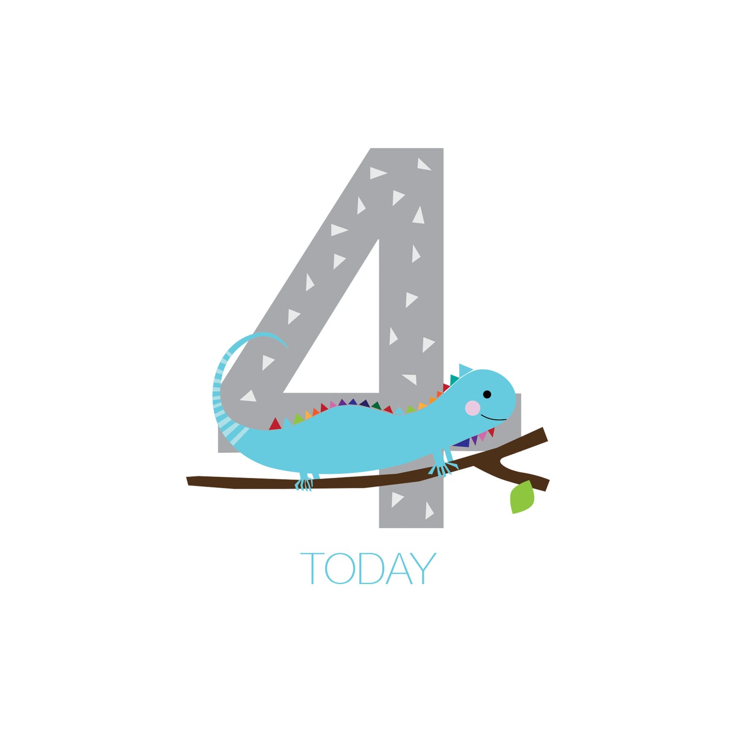 4 Today Birthday Card