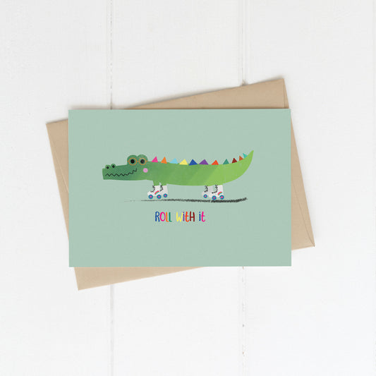 Roll With It Greeting Card