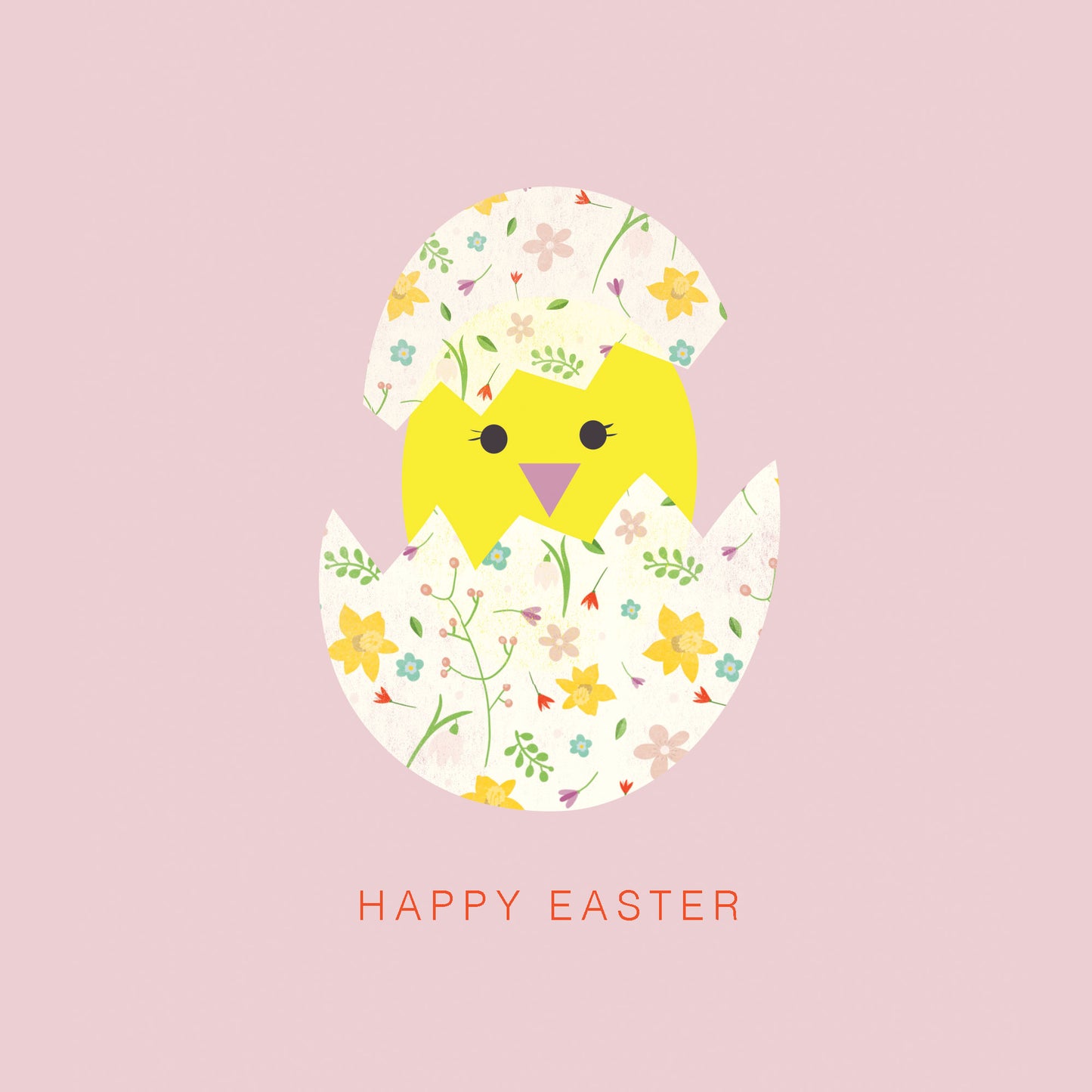 Easter Chick Greeting Card