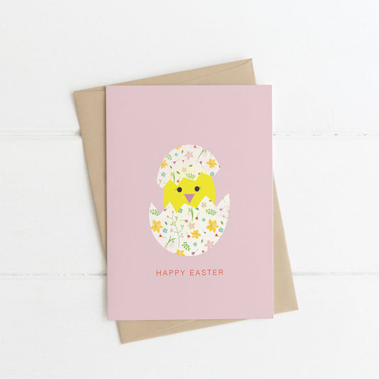 Easter Chick Greeting Card