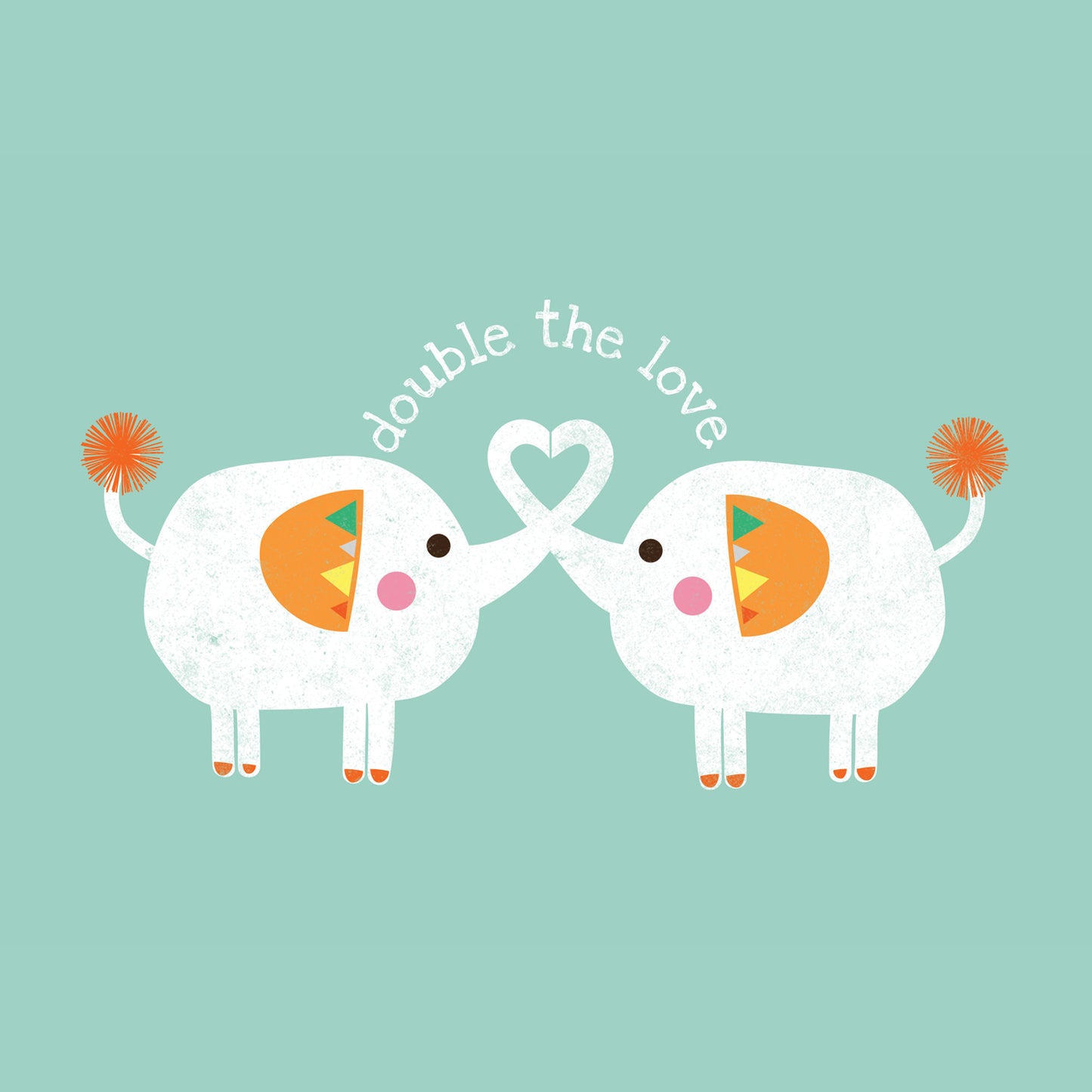 New Baby Twins Card