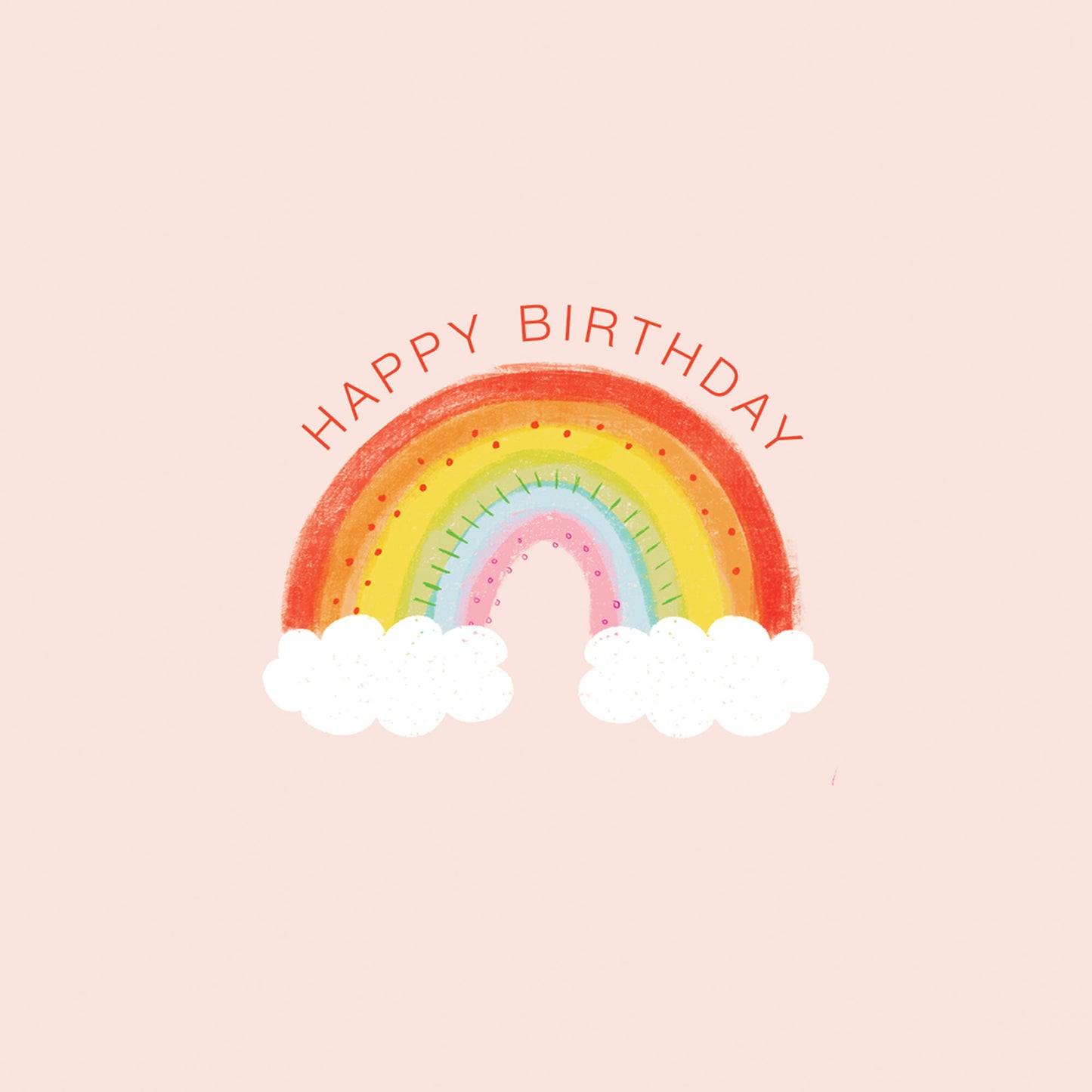 Rainbow Birthday Card