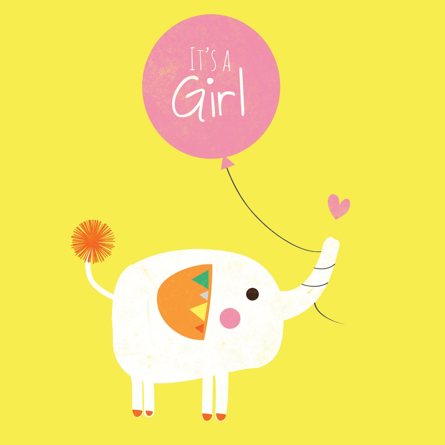 It's a Girl! New Baby Card