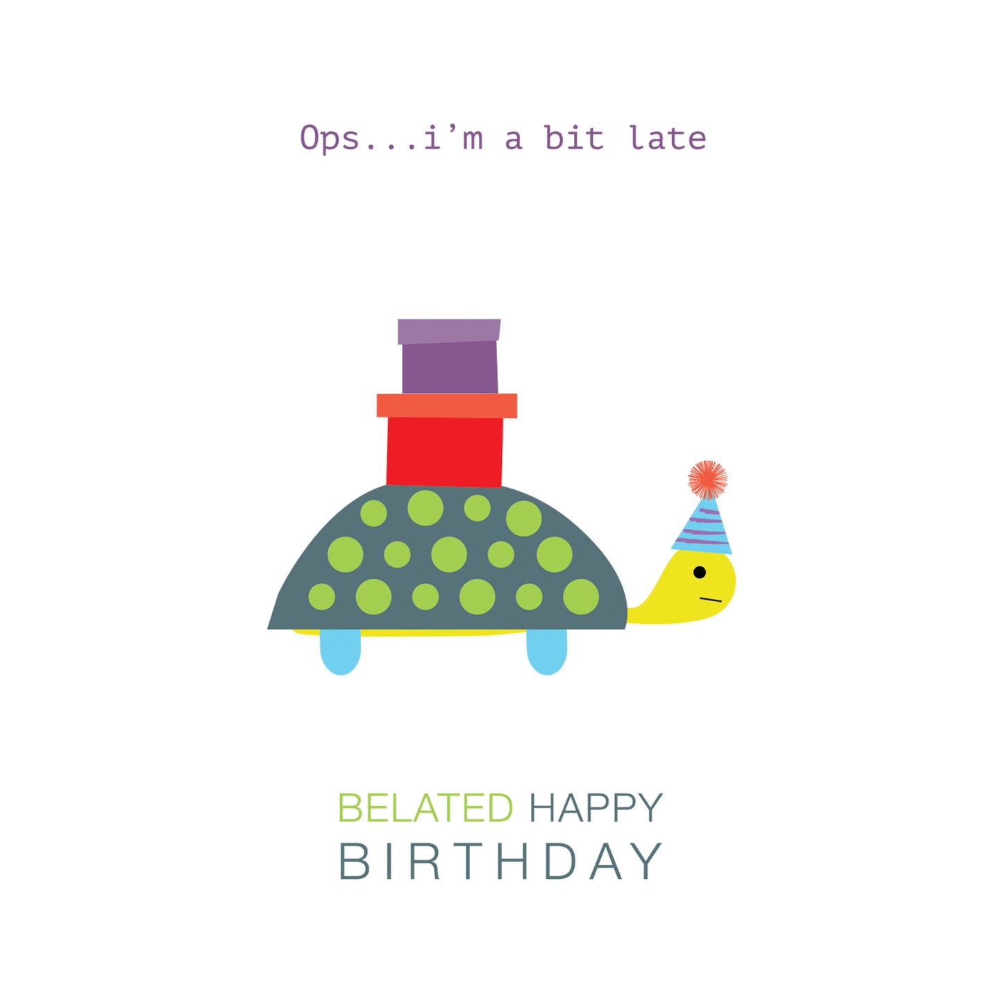 Belated Birthday Card