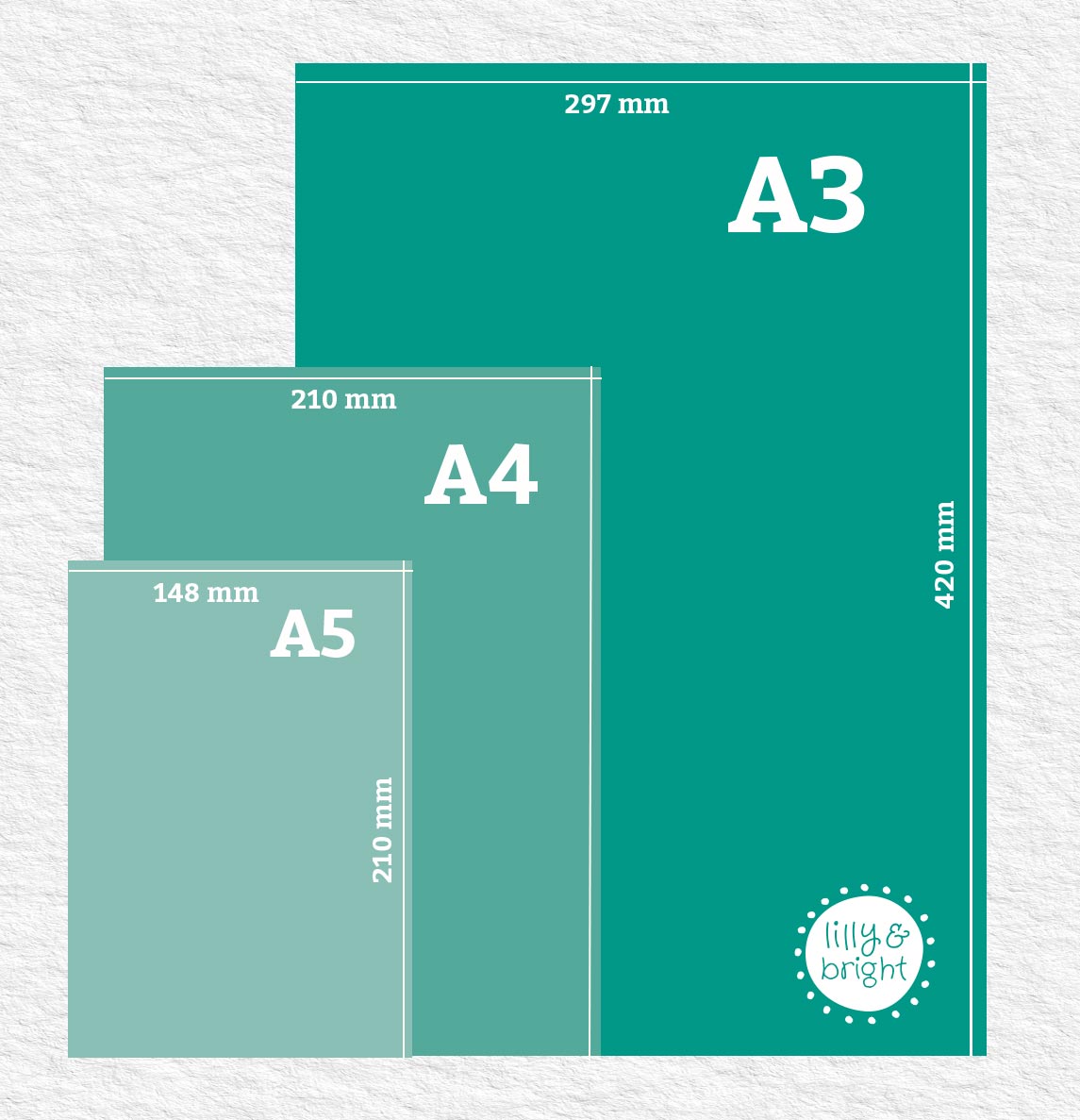 paper sizes