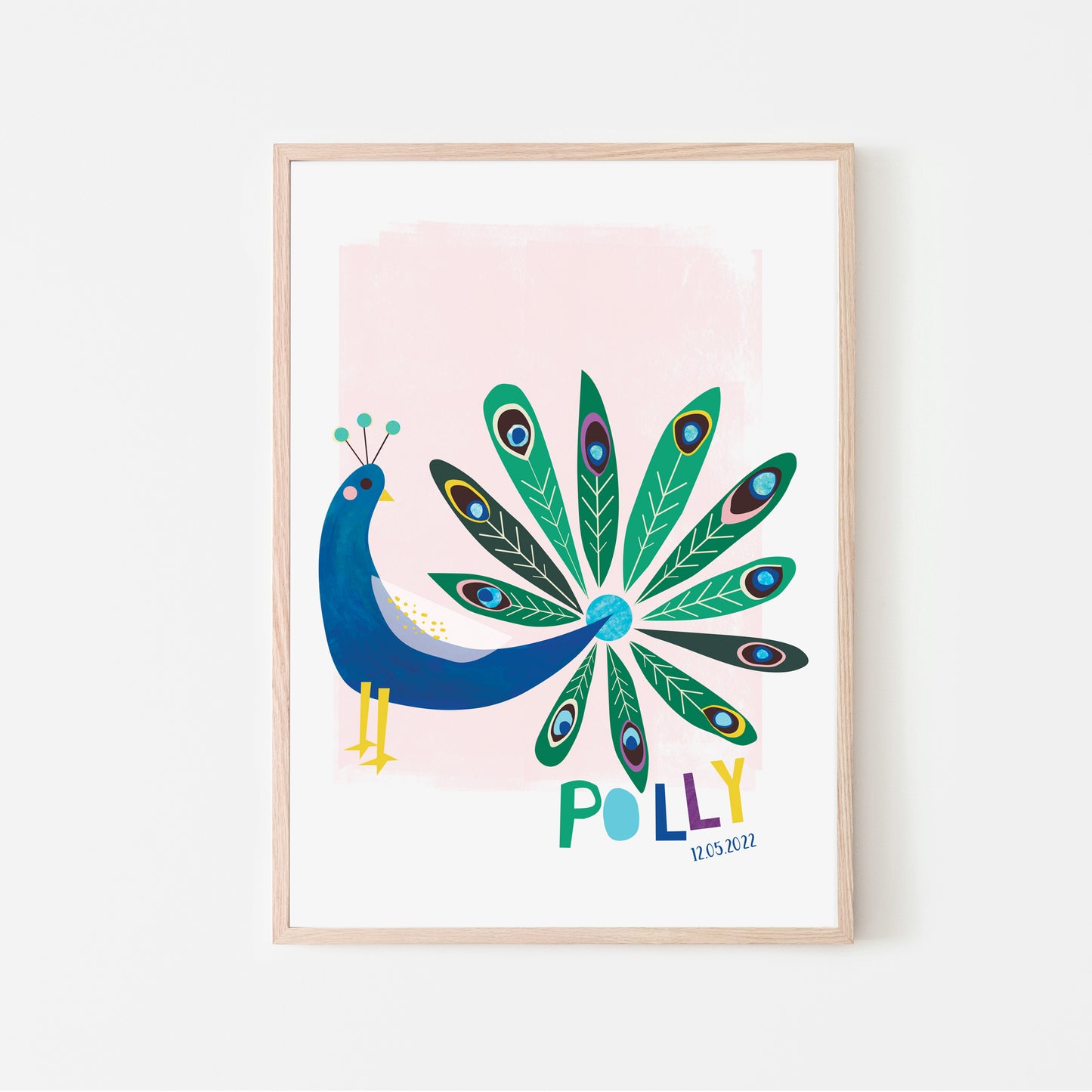 Proud Peacock Art Print