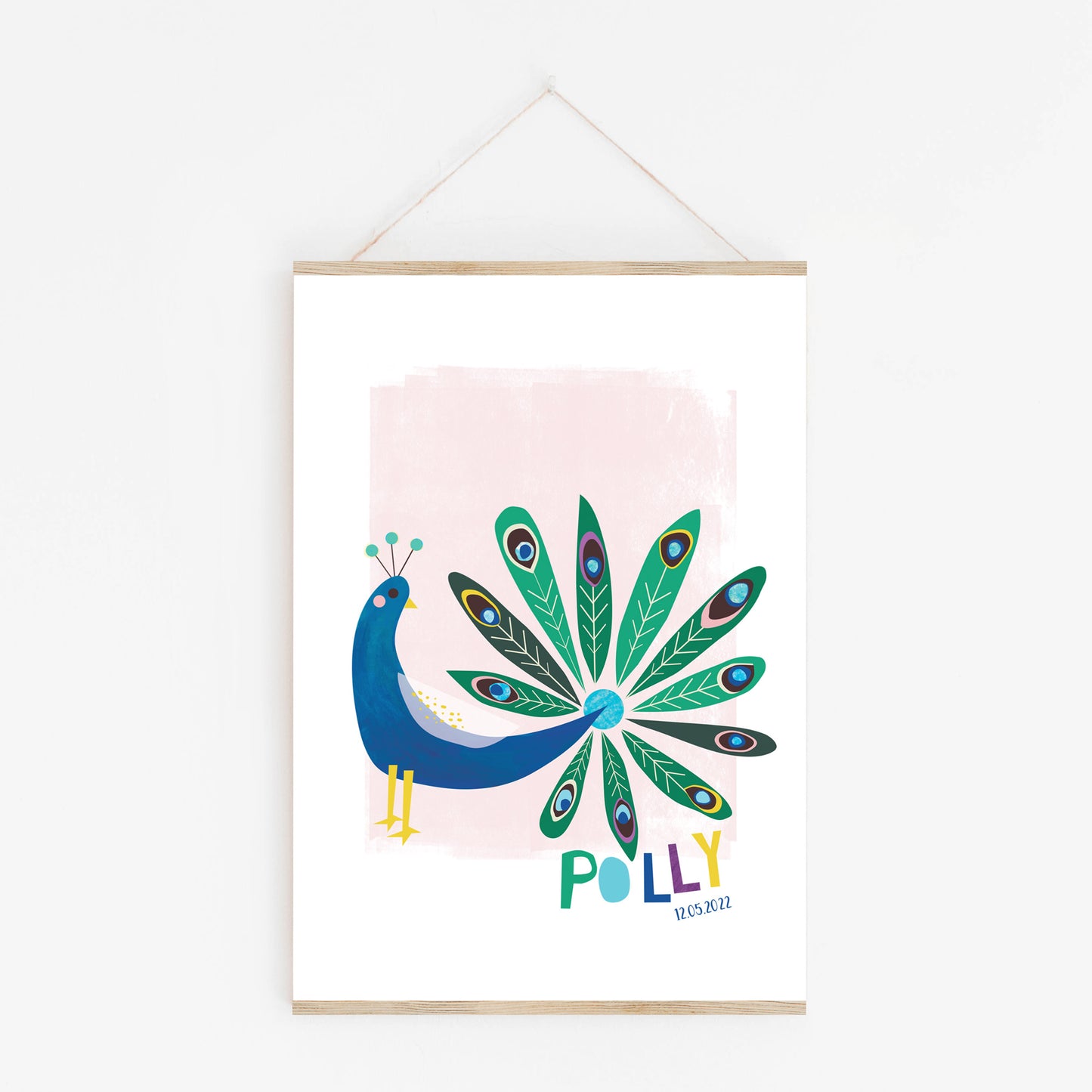 Proud Peacock Art Print