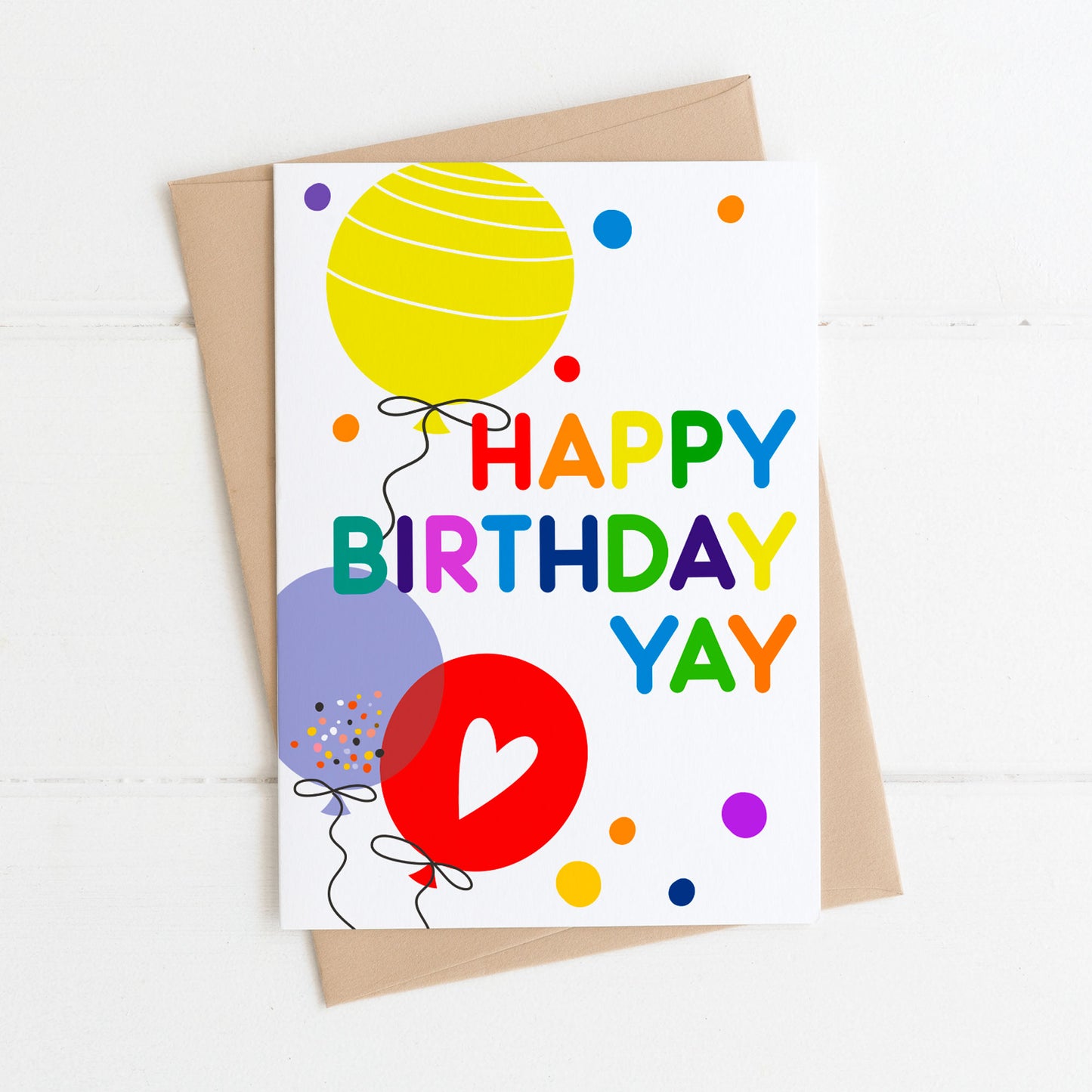 Happy Birthday YAY! - Birthday Card