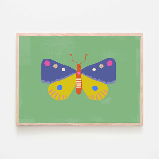 Summer Butterfly Art Print