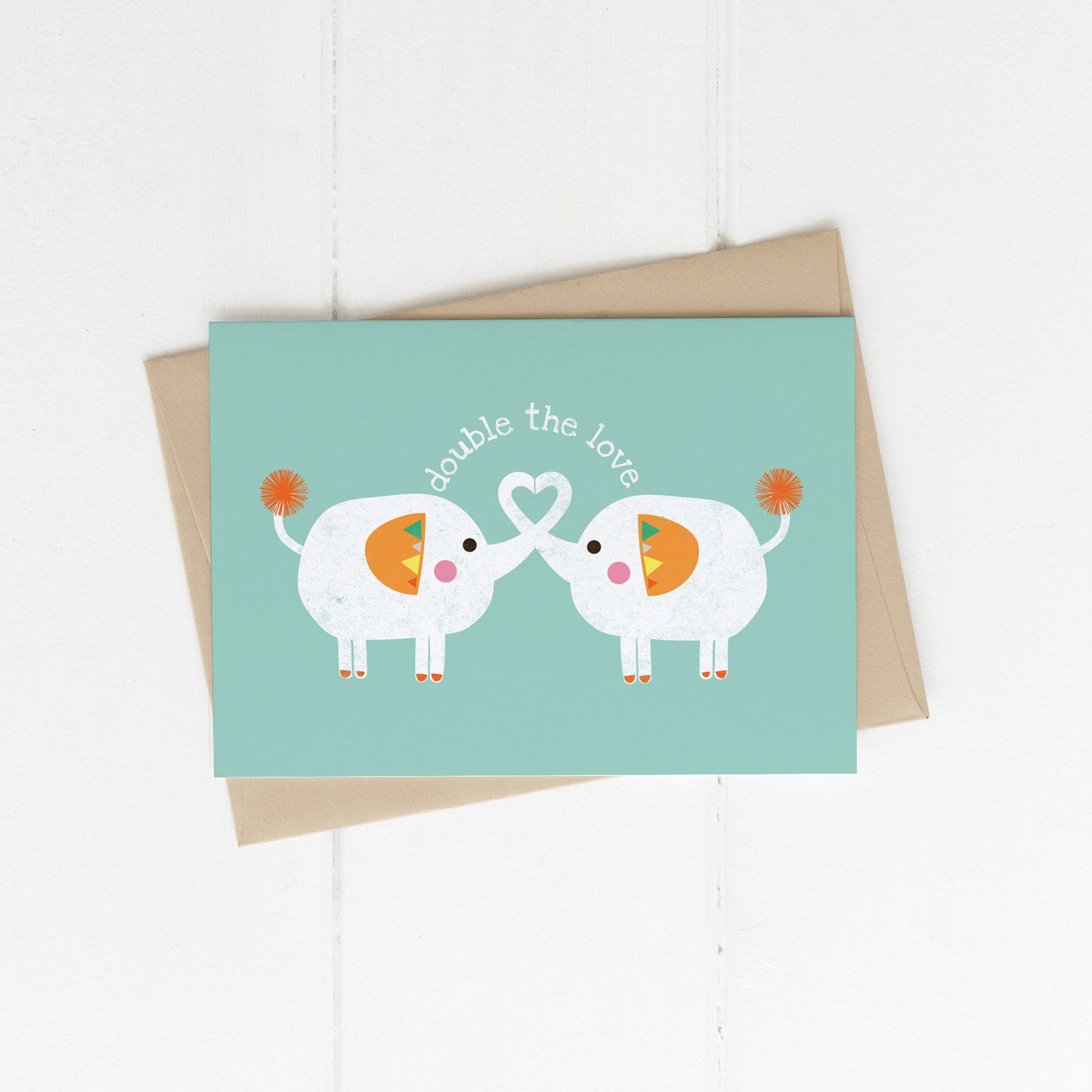 New Baby Twins Card