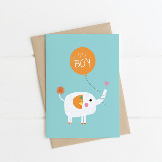 It's a Boy! New Baby Card