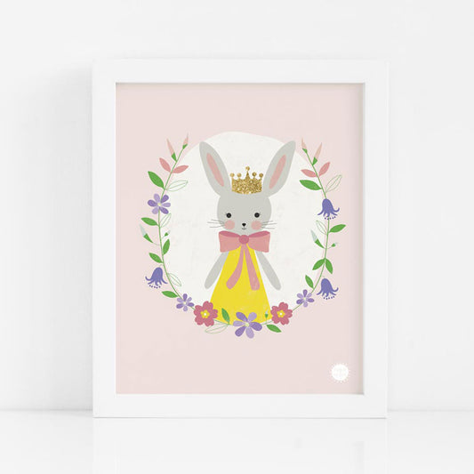 Spring Bunny Art Print