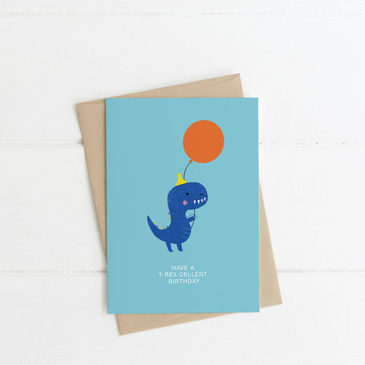 Dino Birthday Card